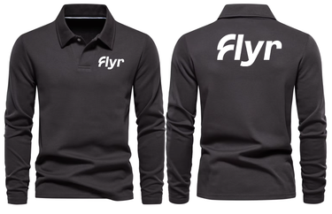 FLYR LONG SLEEVE POLO